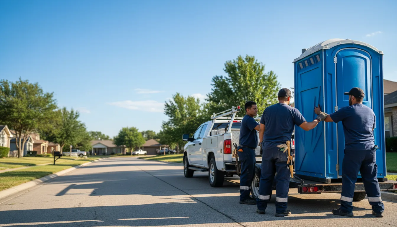 Portable Toilet Rental in Holden, LA near me